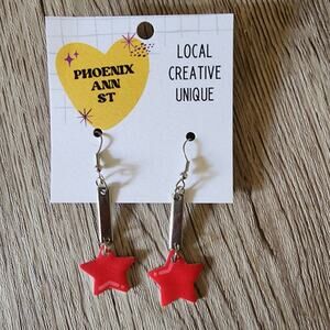 Pop Star Drop Handmade Dangle Earrings